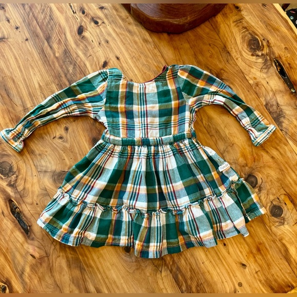 Ruffle butts Windsor plaid twirl dress - Picture 6 of 6
